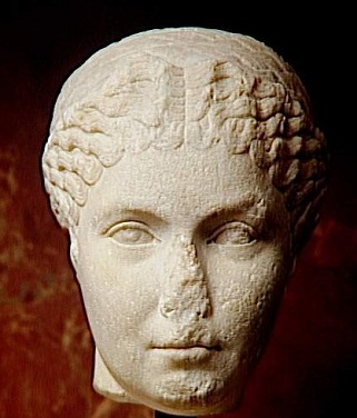 A  Woman possibly Sabina wife of Hadrian  ca 120-130 CE Musee du Louvre  Paris  MNE 794 Official Website Photo